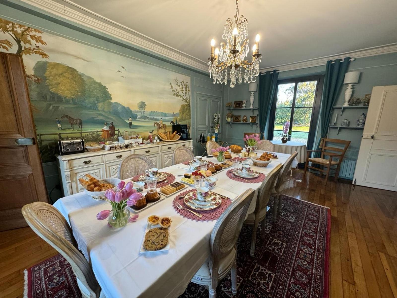 La Plaine De L'Angelus Bed & Breakfast Chailly-en-Biere Exterior photo